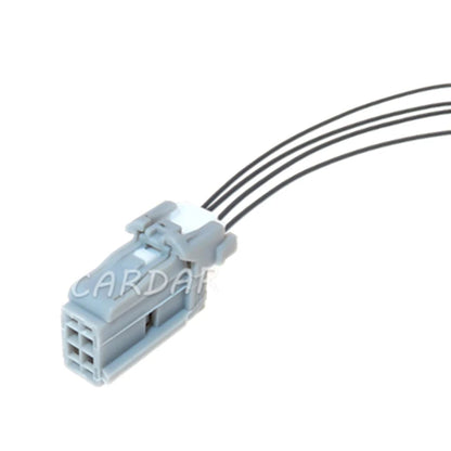 4 Pin 0.6 Series 9315484 Grey Unsealed Socket With Terminal Automotive Wiring Harness Connector