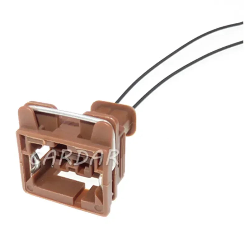 2 Pin Brown Automotive Accessories 240PC02S1001 Car Cable Harness Waterproof Plastic Housing Socket