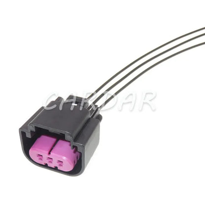 3 Pin 13511131 Auto Crankshaft Position Sensor Plug Waterproof Automotive Knock Sensor Harness Socket For BUICK