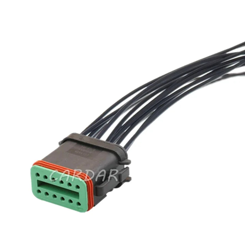 12 Pin DT06-12SA-E003 DT04-12PA-E003 Auto Waterproof Connector Black Socket DT06-12S DT04-12P DT06-12SA DT04-12PA