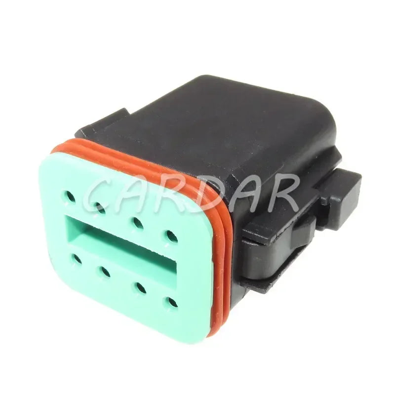 8 Pin DT04-8P DT06-8S Black Colour DT Series Automotive Waterproof Deutsch Connector Plug With Terminals