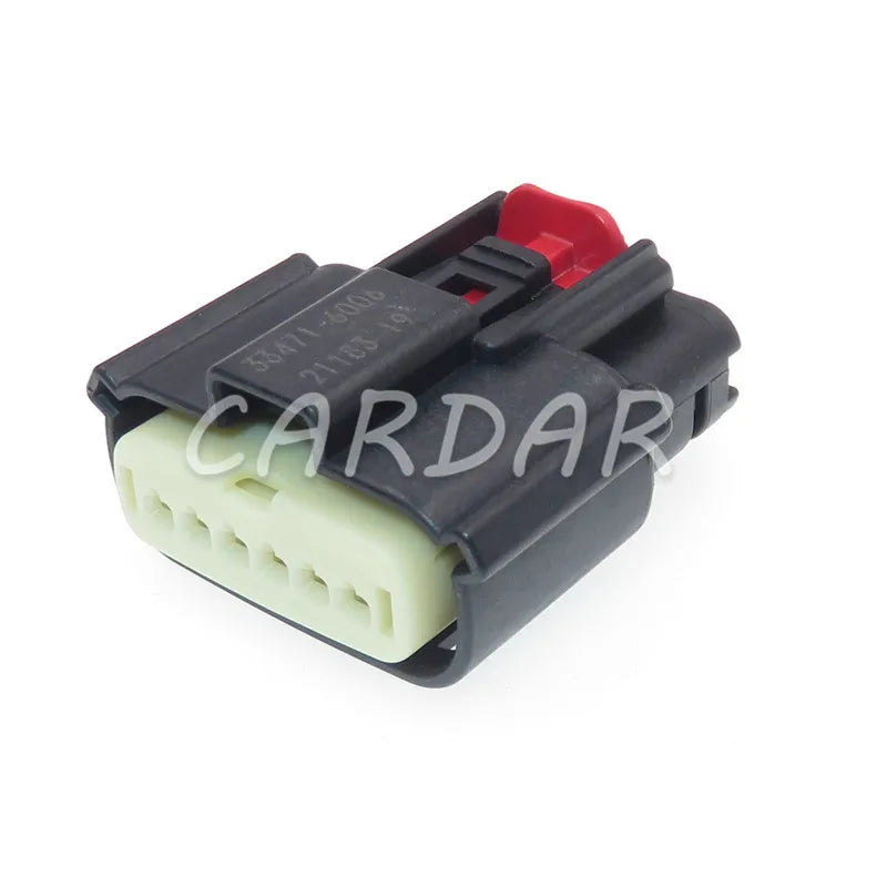 6 Pin Automobile Waterproof Connector with Terminals 33471-0601 33471-0616 Female Interface Socket For Ford Tail Light