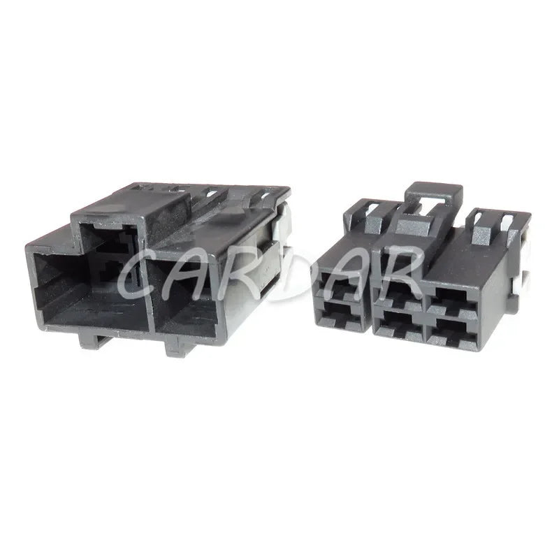 6 Pin 7123-6366-30 6.3mm Car Auto Electrical Wiring Cable Socket Plug