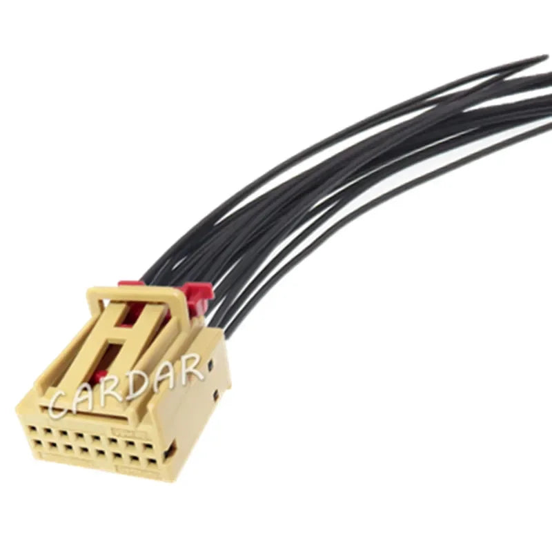 16 Pin 1K0 972 928 A Automotive Automatic Air Conditioning Panel Wire Cable Socket 1K0972928A For VW Audi