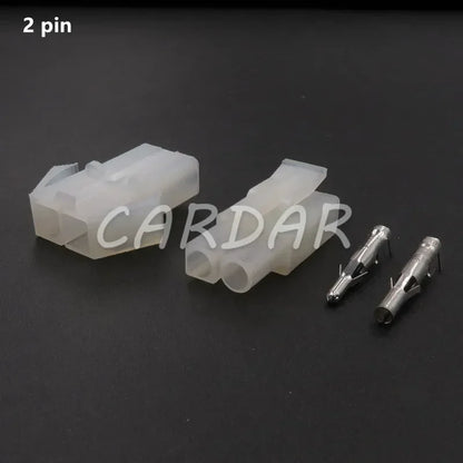 L6.2 Tamiya Large Battery Male Female Plug Set Big Tamiya Style Nickle Pin Connector Unwired 6.2mm Pitch Socket For RC Hobby