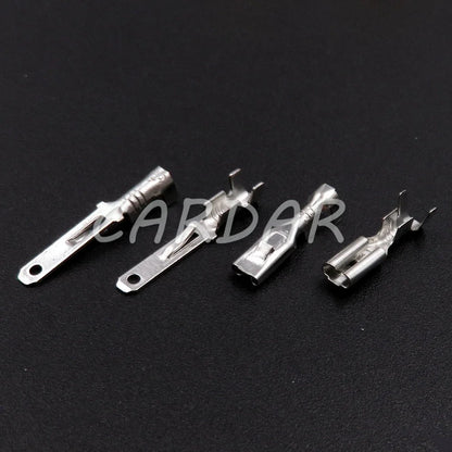 4 Pin 2.8 Series Auto Fuel Pump Electrical Connector 6130-0540 6130-2340 Male Female Unsealed Socket