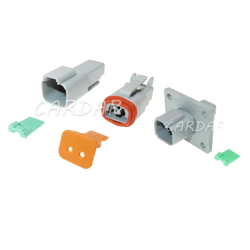 2 Pin DT04-2P AT04-2P DT06-2S AT06-2S DT Series Waterprooof Auto Plug Car Connector For Deutsch