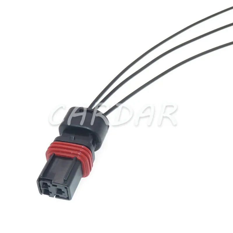 3 Pin Wiring Waterproof Electrical Connector Giexceed Automobile Socket With Metal Pins