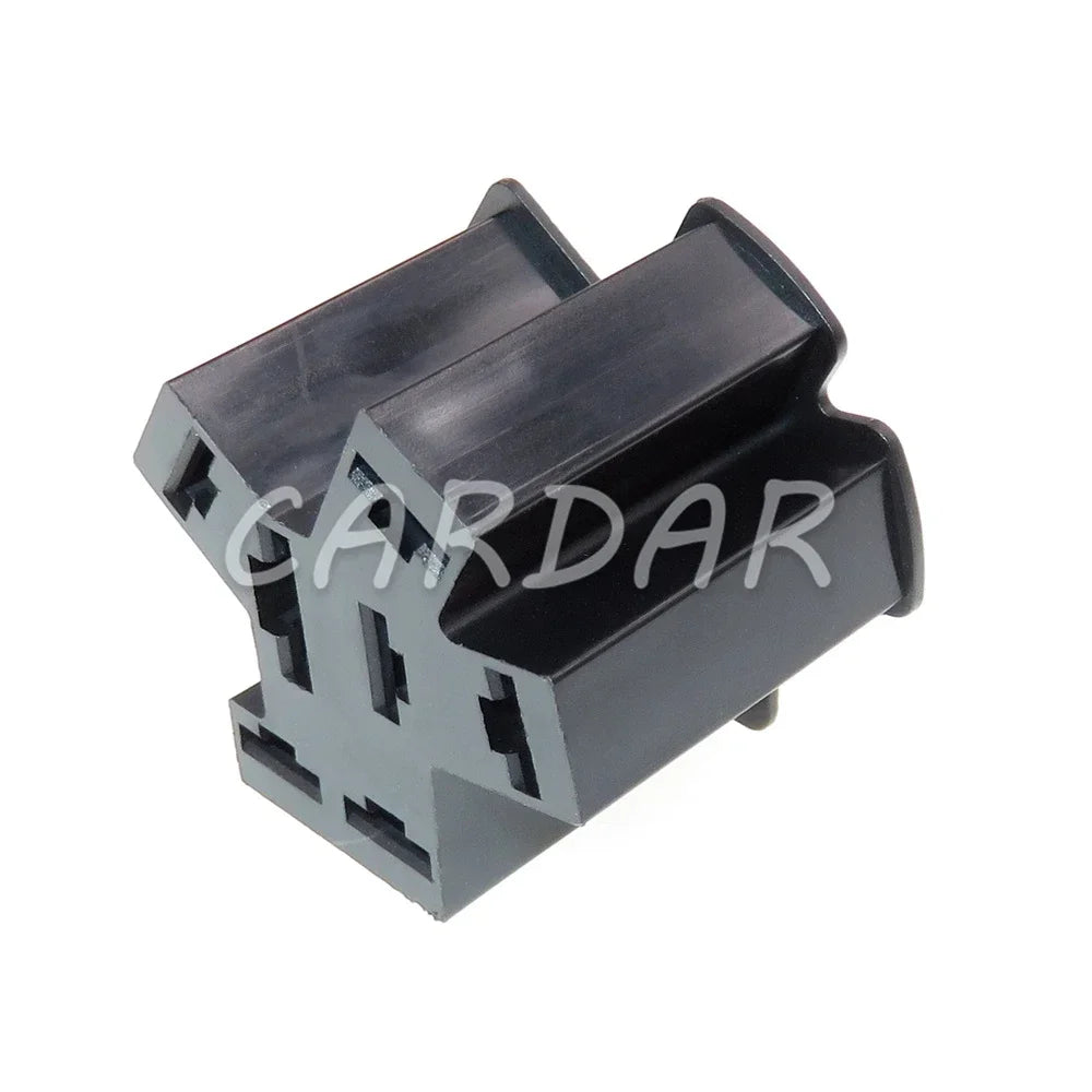 7 Pin 6.3 9.5 Series Black Auto Electrical Composite Connector Car Unsealed Wiring Socket With Terminal