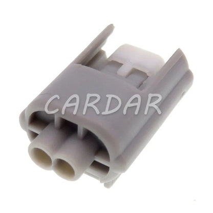 2 Pin 0.6 Series Auto Waterproof Socket Electric Wire Plastic Housing Sealed Connector With Terminal Rubber Seals