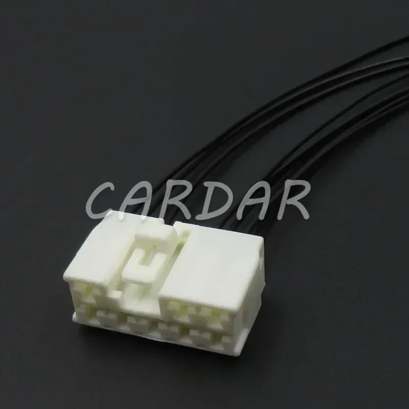 8 Pin 4.8 Series White Car Adapter 175978-1 175979-1 Automobile Male Female Docking Unsealed Wiring Socket