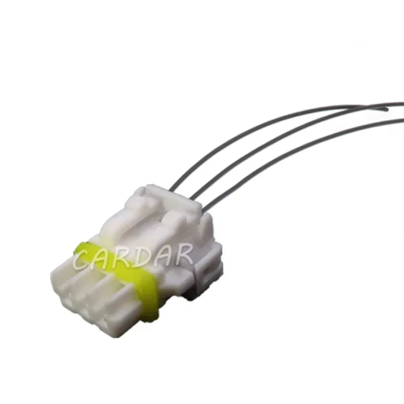 3 Pin 0.6 Series 52116-0341 52117-0341 White Miniature Automobile Waterproof Cable Socket With Terminal