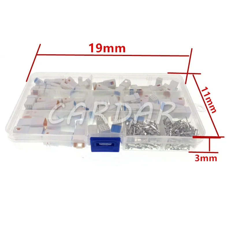 2 3 4 6 8 Pin JST02R-JWPF-VSLE 0.7mm Plug Automobile Wiring Harness Waterproof Connector Auto Socket For BMW Benz