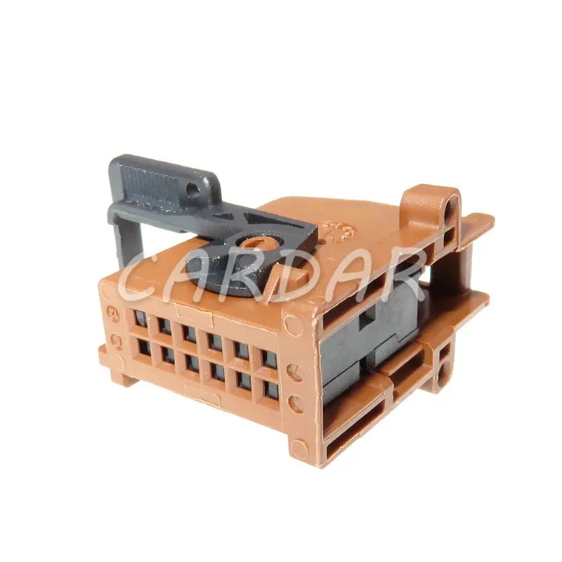 12 Pin 1379095-1 1379096-1 1379219-1 Automotive Car Amplifier Audio Wiring Harness Connector Socket With Terminals For BMW Porsche