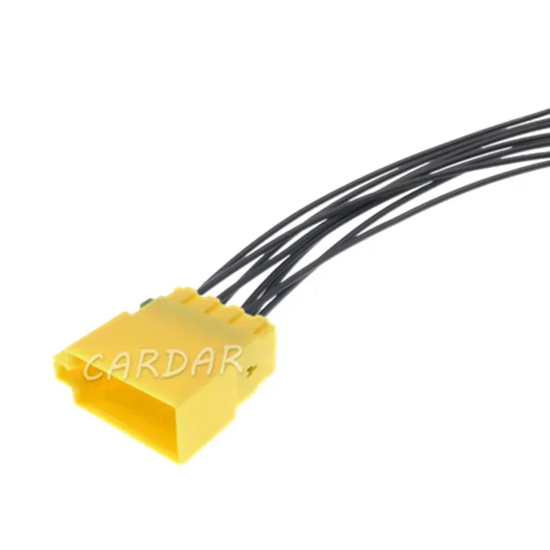 8 Pin 2.8 Series Yellow Car Unsealed Cable Connector Automobile Male Plug Female Socket Auto Plastic Housing Plug