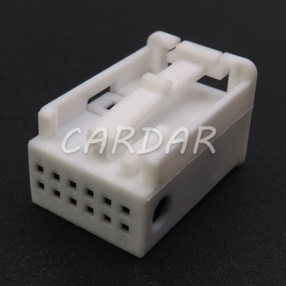 12 Pin 0.7 Series 0-1394048-1 3B7035447 2-1355524-3 Auto Back View Image Bluetooth Unsealed Wiring Socket For VW Audi