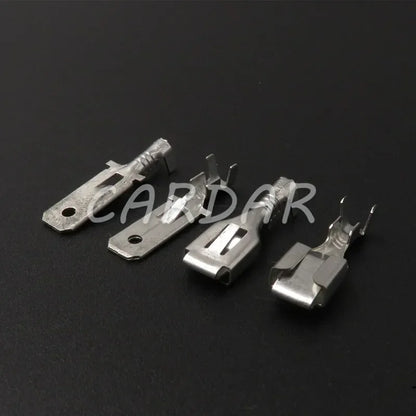 4 Pin 6.3 Series PA66 Electric Socket Connector For Cars Motor