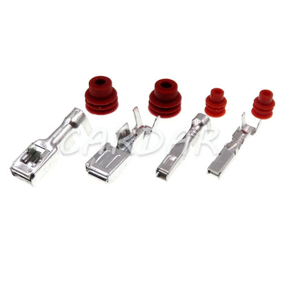 9 Pin 2.2 4.8 Series Auto Wire Harness Waterproof Socket 6195-0238 Auto Parts Sealed Adapter Composite Connector