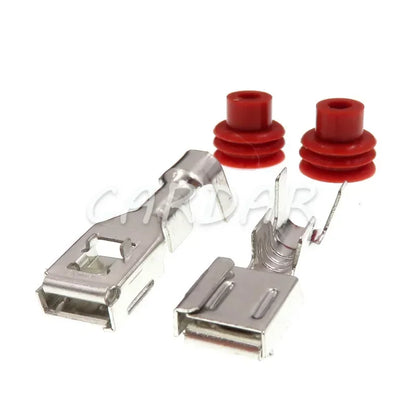 Fan Socket Automotive Electrical Wire 3 Pin Power Cord Connector QLW-A-3F-B Receptacle Kit QLW-A-3F-GR For Honda