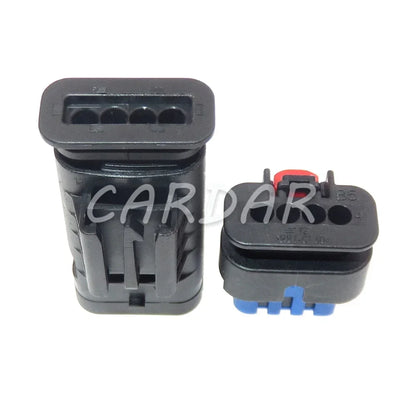4 Pin Auto Parts Automotive Waterproof Plug Electric Cable Socket 1-2203773-1 1-2296696-1