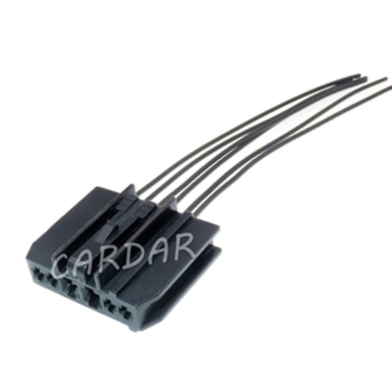 6 Pin 1.5 3.5 Series Automobile Wire Harness Unsealed Socket Black Car Modification Composite Connector