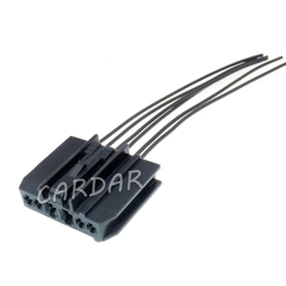 6 Pin 1.5 3.5 Series Automobile Wire Harness Unsealed Socket Black Car Modification Composite Connector