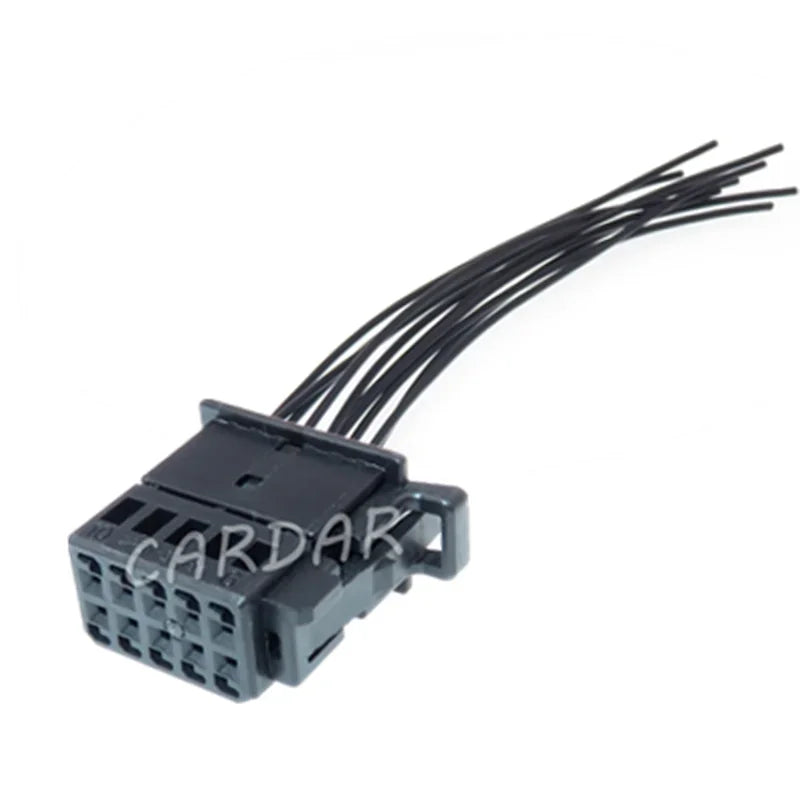 10 Pin 0.6 Series Miniature Car Modification Connector Parts Auto Electric Wire Cable Socket 1488973-2