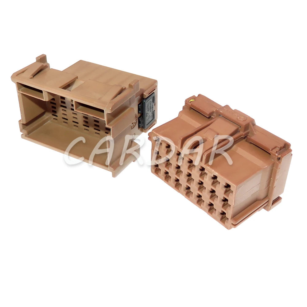 21 Pin Car Male Plug Female Socket Brown Auto Electric Cable Unsealed Connector 967635-1 1-967630-1 8-968975-1