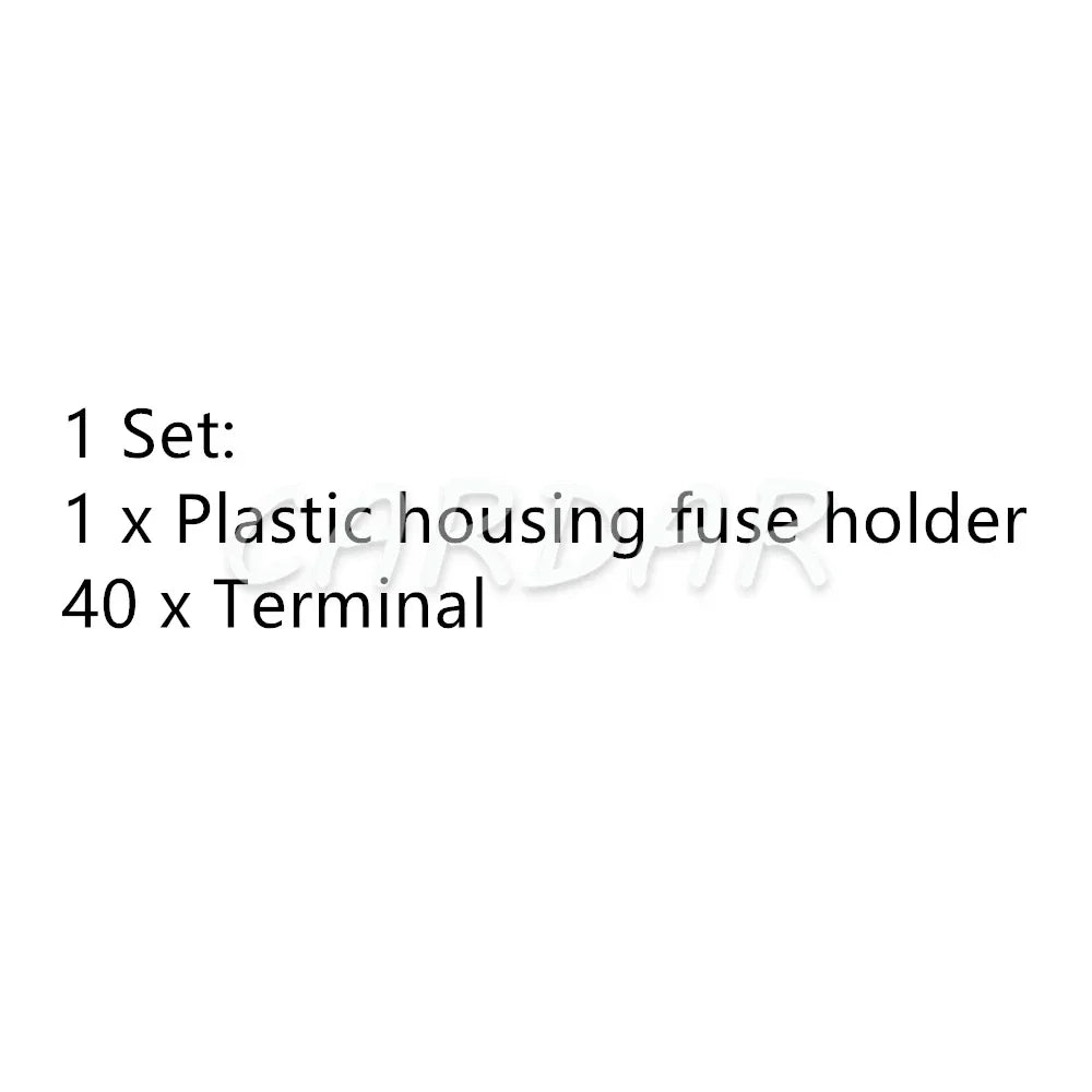 20 Way Medium Blade Fuse Holder for Auto Car Truck Trailer Middle Fuse Block Automobile Multi-way Fuse Box