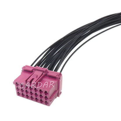 21 Pin 4-967630-1 Car Socket Auto Parts 5-968975-1 Automobile Plastic Housing Unsealed Wire Connector