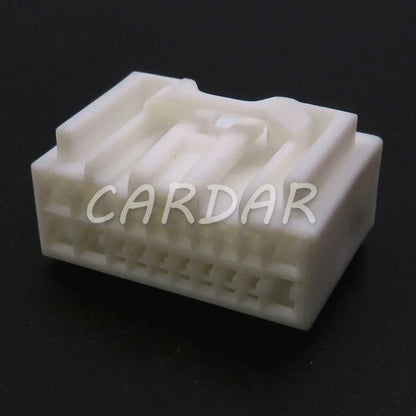 20 Pin 6098-2516 Hybrid Connector Automobile Low Power Plug Car Cable Harness Plastic Housing Unsealed Socket