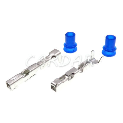 5 Pin 1.5 Series Automobile Air Flow Wiring Harness Plug Grey Waterproof Sealed Socket For VW