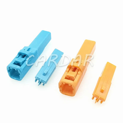 2 Pin Auto Electrical Wiring Harness Connector Female Male Socket With Terminal 6098-3857 6098-3853