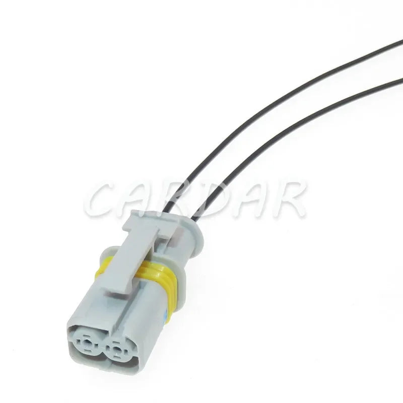 2 Pin/Way 18385000002 Grey Automotive Connector Auto Plug Light Socket