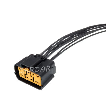 9 Pin 2.2 4.8 Series Auto Wire Harness Waterproof Socket 6195-0238 Auto Parts Sealed Adapter Composite Connector