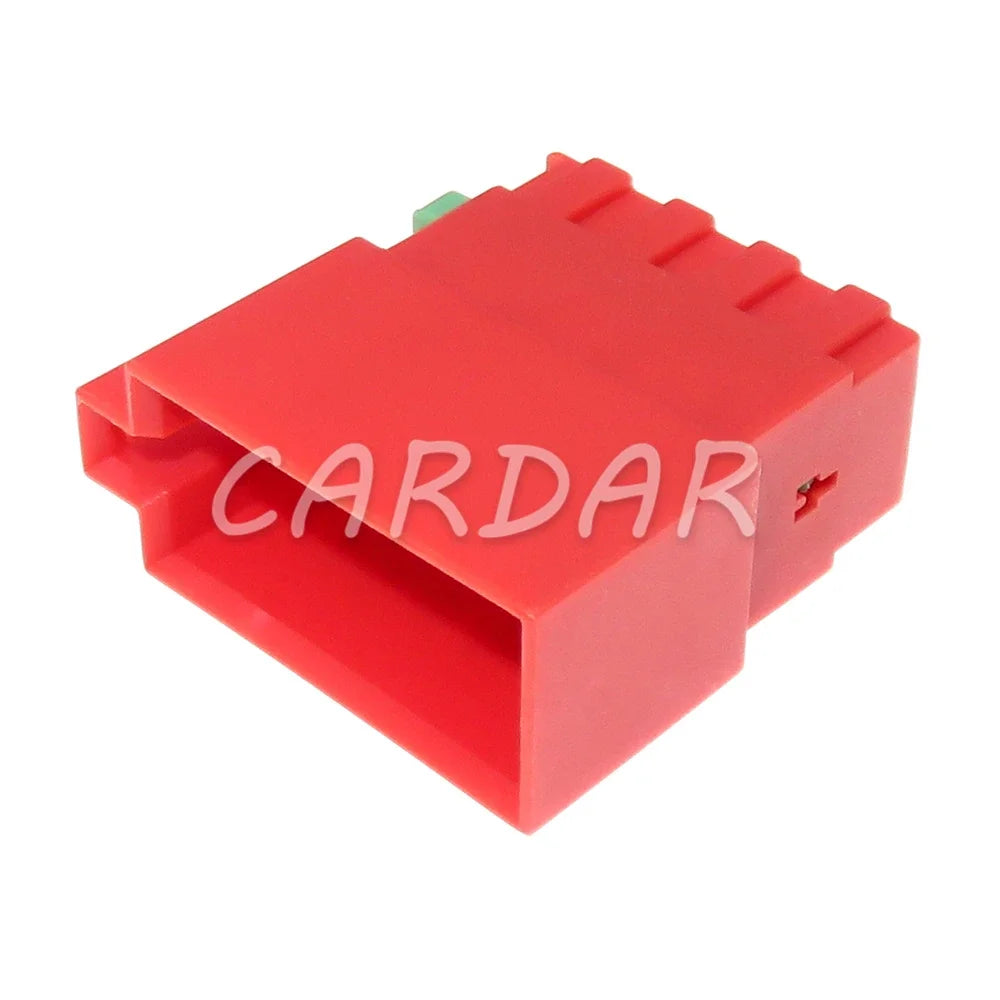 8 Pin 2.8 Series Red Plastic Housing Electrical Connector Car Wiring Harness Socket Auto Parts