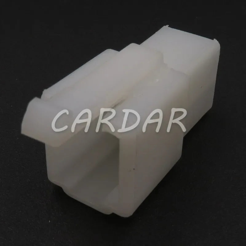 2 Pin White ABS Wiring Socket Automotive Connector Household Plug