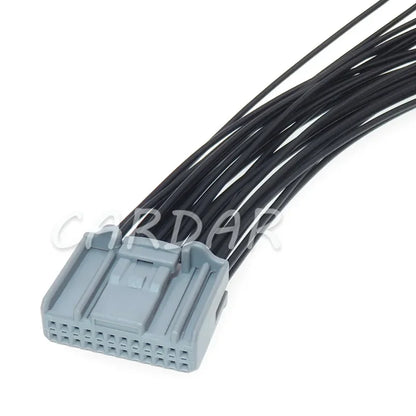 24 Pin Automotive Audio Navigation System Rearview Mirror Plug Auto Harness Socket 1612906-1 For Toyota Lexus