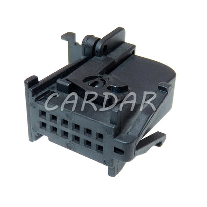 12 Pin 1379096-3 Male Female Unsealed Socket 0.6 Series Automotive Power Amplifier Electric Wiring Plug For VW Porsche