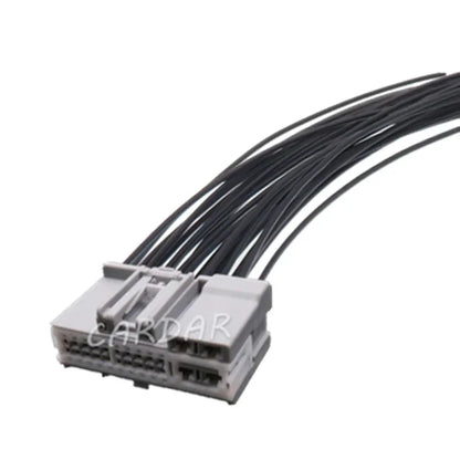 24 Pin Automobile Electrical Connector Assembly Car Unsealed Adapter Auto Wire Cable Unsealed Hybrid Socket