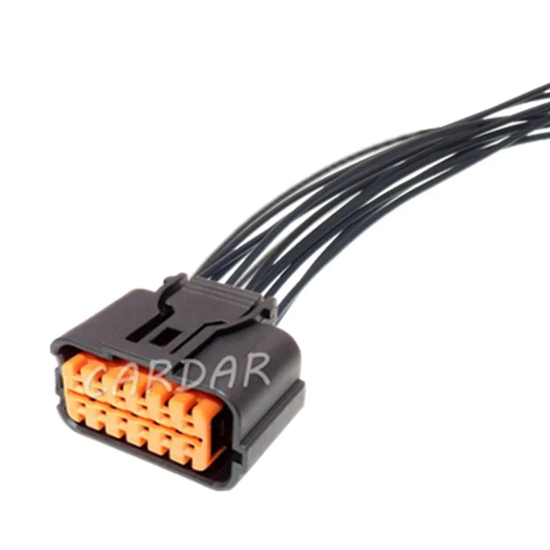 12 Pin HP285-12021 Car Waterproof Socket Miniature Auto Wire Connector 0.6 Series Male And Female Docking Adapter