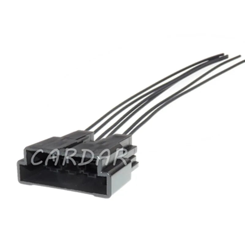 6 Pin Automotive Connector 6.3mm Car Electrical Wire Cable Plug Socket