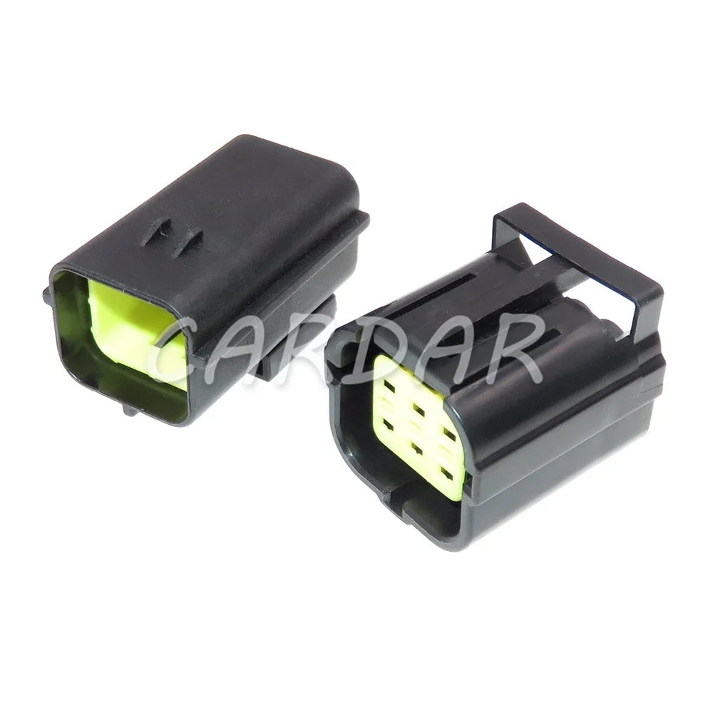 6 Pin 1.8 Series Automobile Wire Harness Male Female Docking Waterproof Socket 344265-1 344267-1