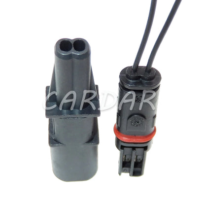 2 Pin Car Modification Plug For BMW Automobile LED Lights Cable Socket Auto Male Female Connector Assembly