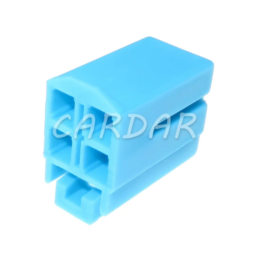 4 Pin 3.5 Series Blue Automotive Plastic Housing Cable Socket Car Unsealed Connector With Terminal