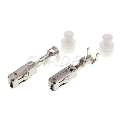 6 Pin 3.5 Series 3-1418437-1 Auto Plastic Housing Socket Green Car Wire Cable Harness Connector