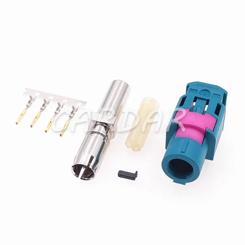 LVDS 4 Pin Connector Female Automotive Socket Universal Auto Modification Plug
