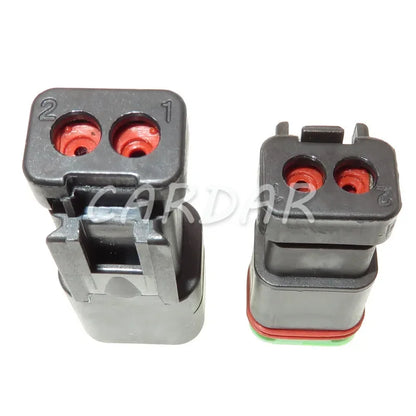 2 Pin deutsch connector kit DT04-2P-E005 DT06-2S-EP06 Waterproof Automotive Connector Black Auto Plug For Mazda
