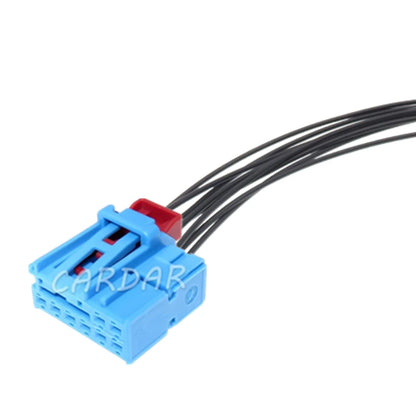 8 Pin 1.5 Series Blue Auto Unsealed Socket Car Plastic Housing Wiring Connector For VW Audi 1K8 972 928 B
