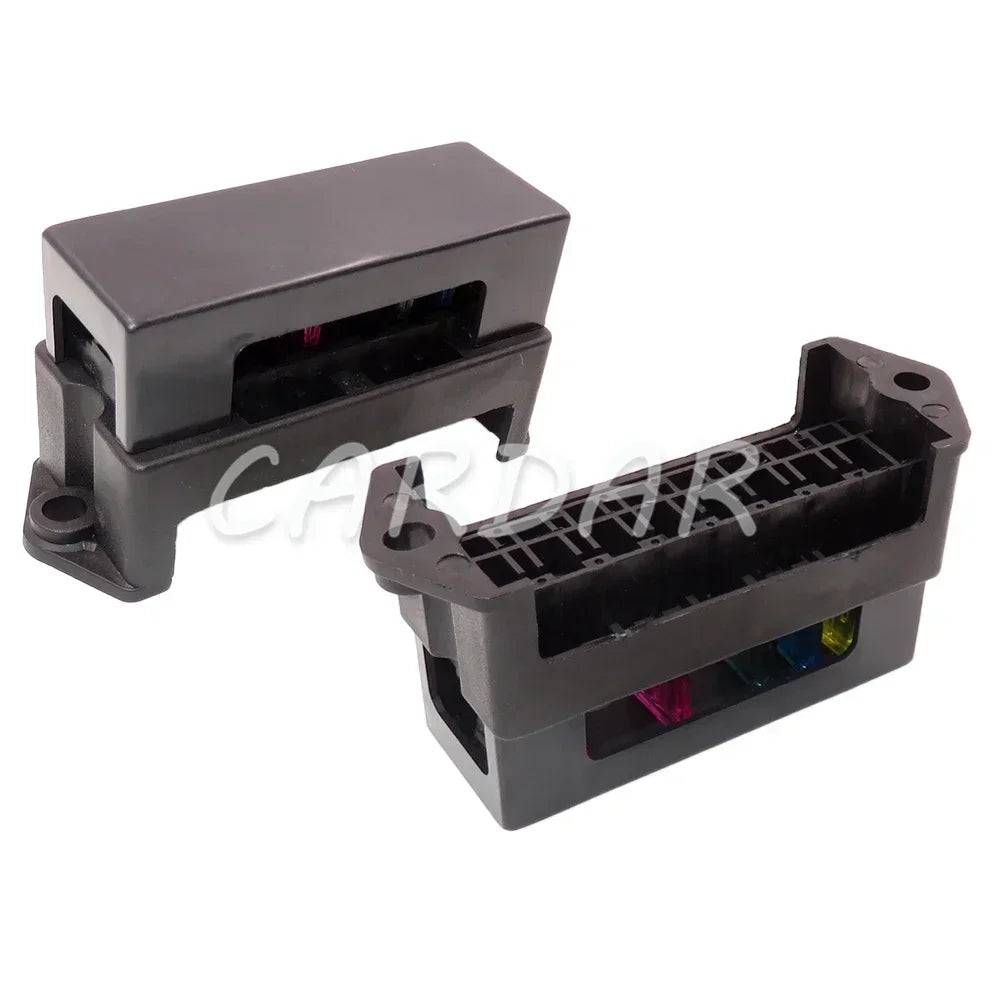 8/10/12/15 Way Standard Automobile Circuit Controller Box with Crimp Terminal Middle Car Blade Fuse Holder